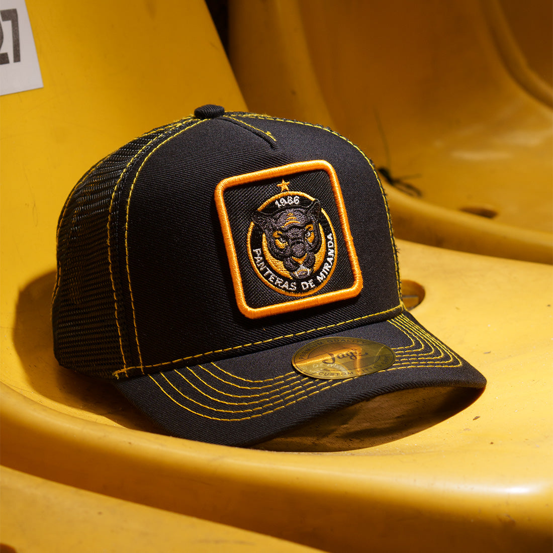 Gorra Oficial "Panteras de Miranda" | Color Negro | Temporada 2024