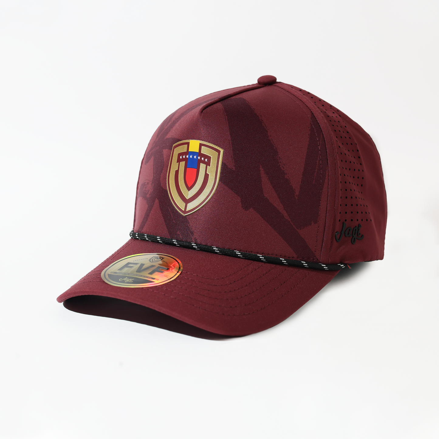 GORRA 5 PANELES | VINOTINTO | JAGI X FVF