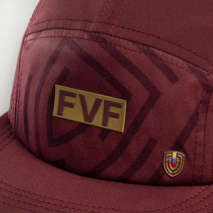 GORRA 5 PANELES | VINOTINTO | JAGI X FVF