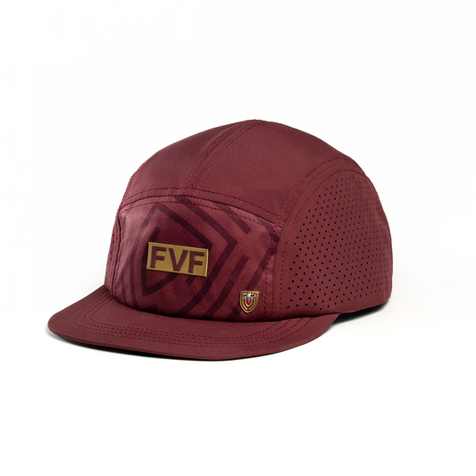 GORRA 5 PANELES | VINOTINTO | JAGI X FVF