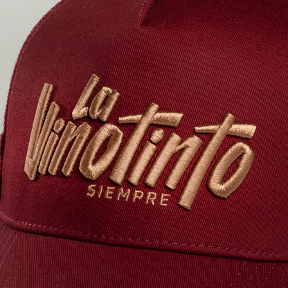 GORRA CURVA SNAPBACK | LA VINOTINTO SIEMPRE | JAGI X FVF