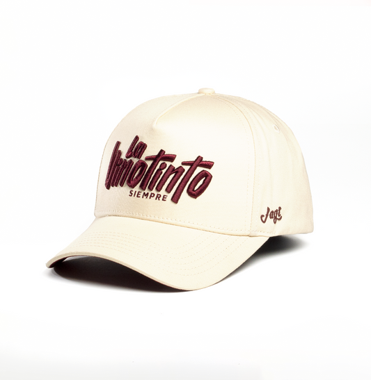 GORRA CURVA | LA VINOTINTO SIEMPRE | JAGI X FVF