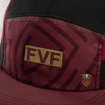 GORRA 5 PANELES | NEGRA | JAGI X FVF