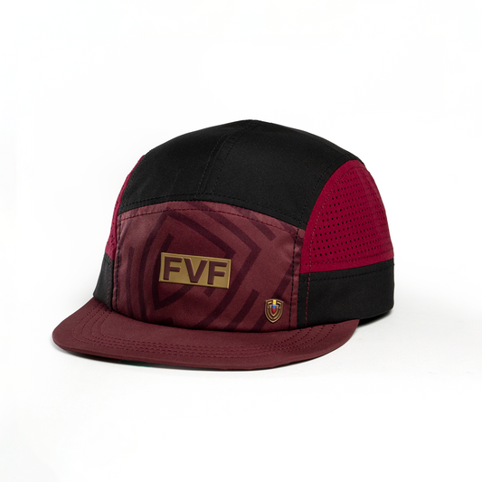 GORRA 5 PANELES | NEGRA | JAGI X FVF