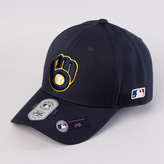 JAGI MLB CLASSIC | Milwaukee Brewers | Semi curva | Cerrada