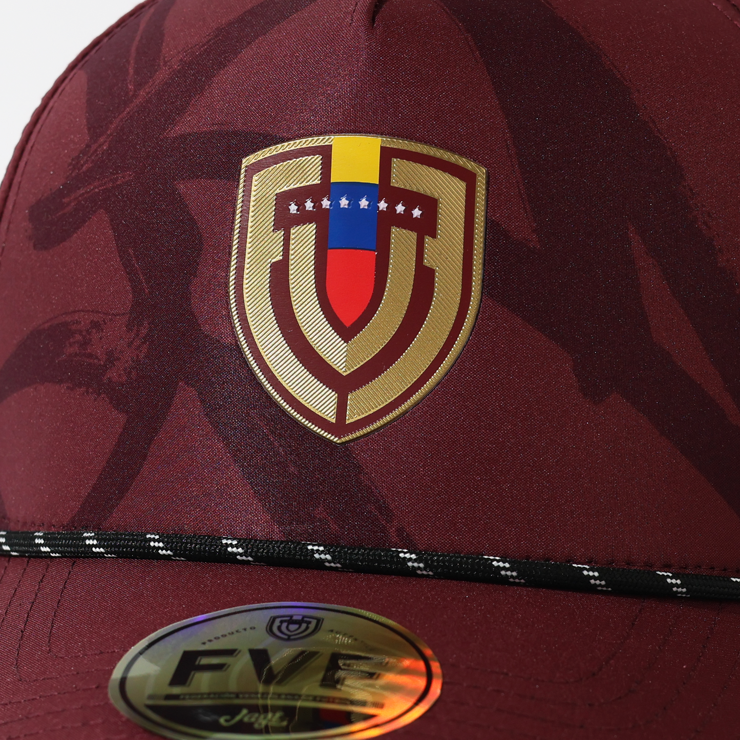 GORRA 5 PANELES | VINOTINTO | JAGI X FVF