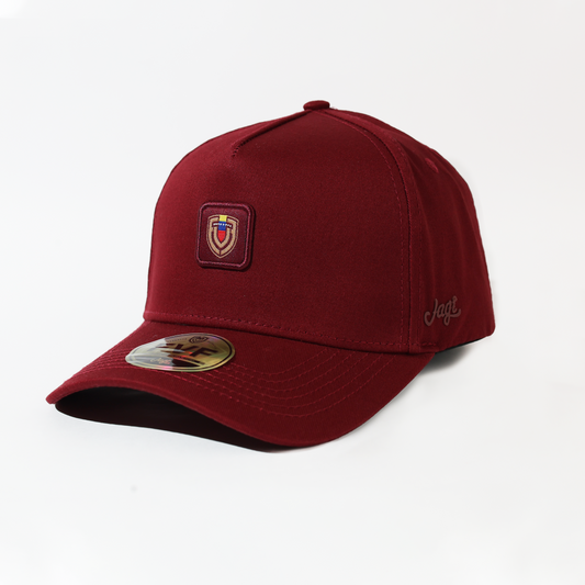 GORRA 5 PANELES | VINOTINTO | JAGI X FVF