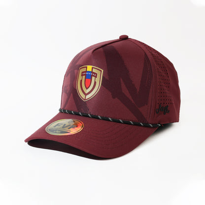 GORRA 5 PANELES | LA VINOTINTO MANO TENGO FE | JAGI X FVF