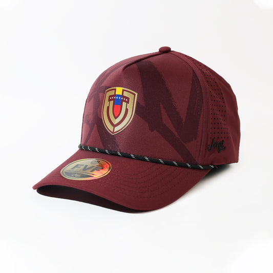 GORRA 5 PANELES | LA VINOTINTO MANO TENGO FE | JAGI X FVF