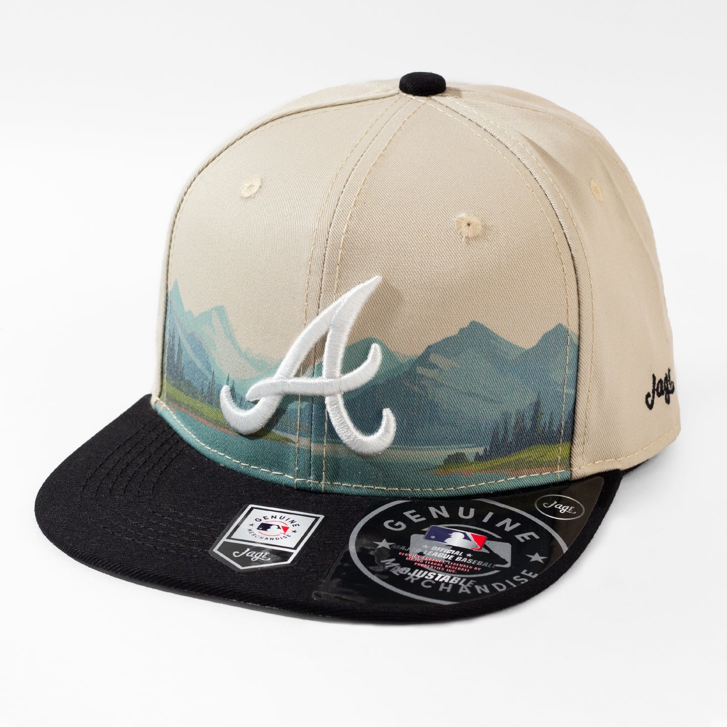 GORRA PLANA |  ATLANTA BRAVES | WORLD SERIES | JAGI