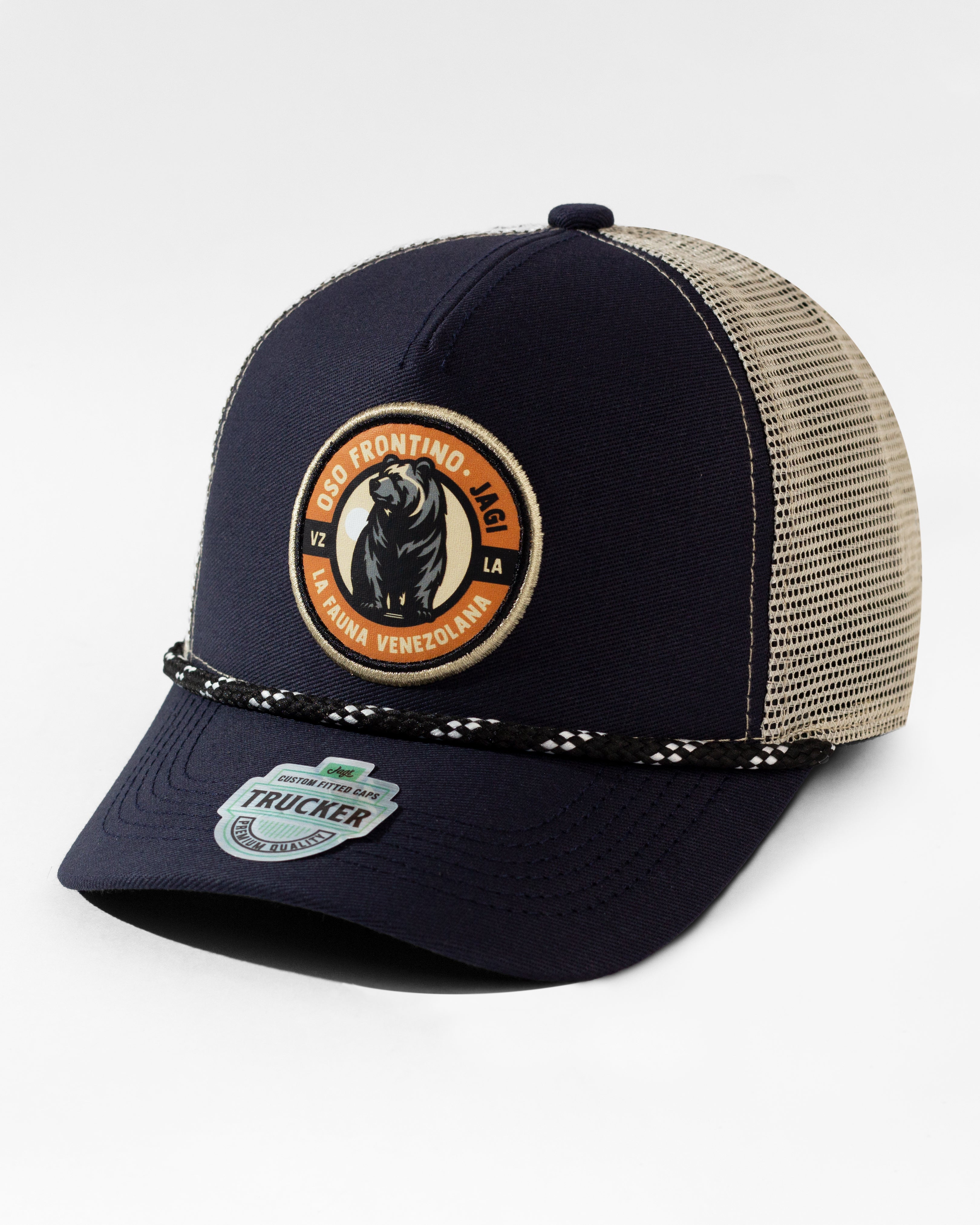 GORRA CURVA | OSO FRONTINO | FAUNA – Jagi Caps | VE