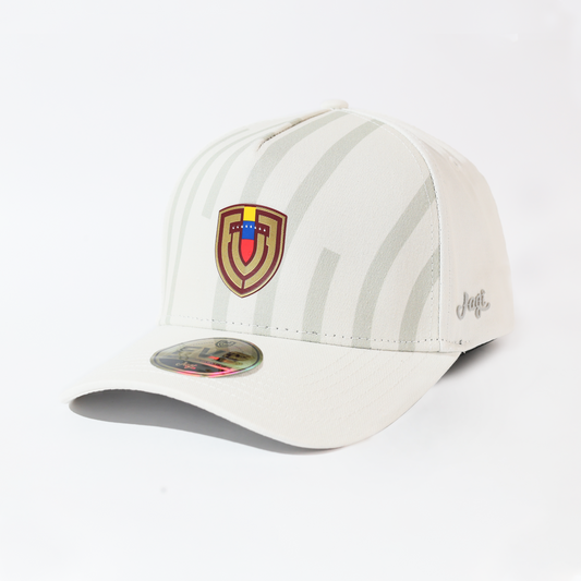 GORRA 5 PANELES | BLANCO | JAGI X FVF
