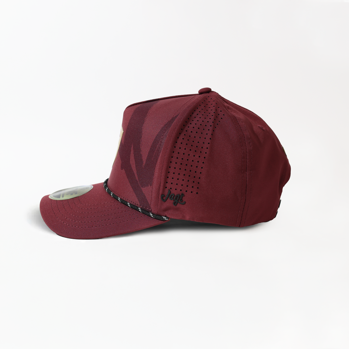 GORRA 5 PANELES | VINOTINTO | JAGI X FVF